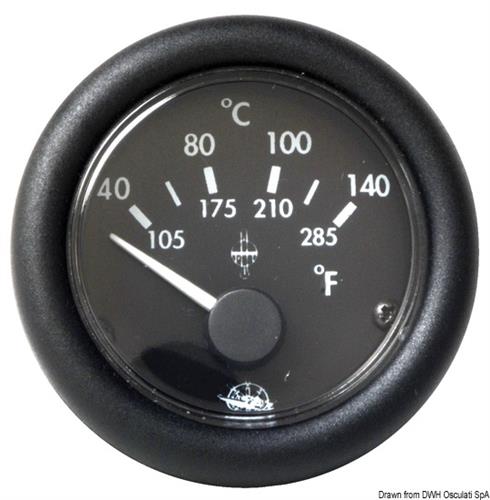 Temperatura olio 40-150° 12 V nero